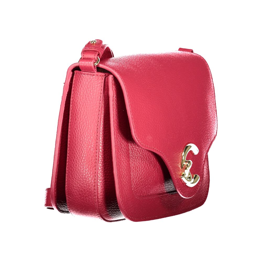 Sac à main en polyéthylène rouge