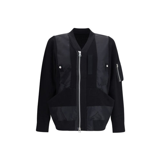 Veste à panneaux zippés