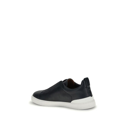Baskets en cuir ZEGNA