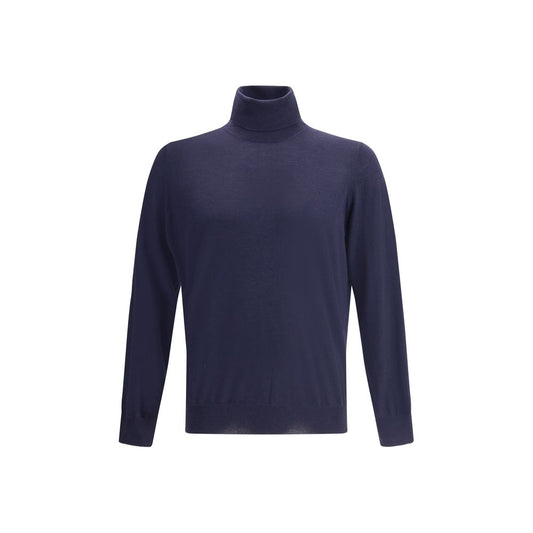 Pull col roulé en laine Brunello Cucinelli