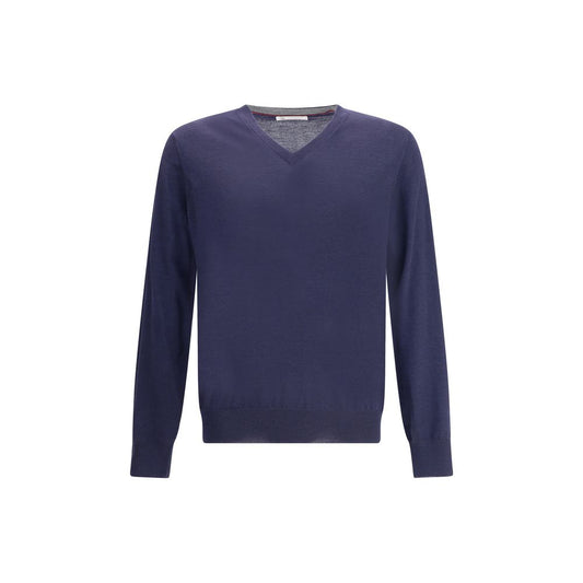 Pull en laine vierge ultrafine Brunello Cucinelli
