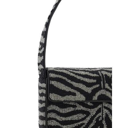 Staud – Tommy – Schultertasche mit Perlenbesatz