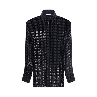 Ferragamo Velvet devoré Shirt