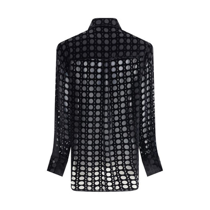 Ferragamo Velvet devoré Shirt