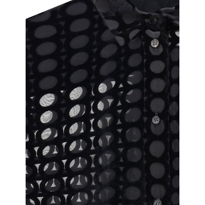 Ferragamo Velvet devoré Shirt