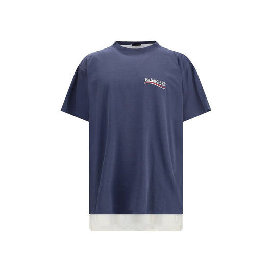 Balenciaga Doppeltes politisches Kampagnen-T-Shirt