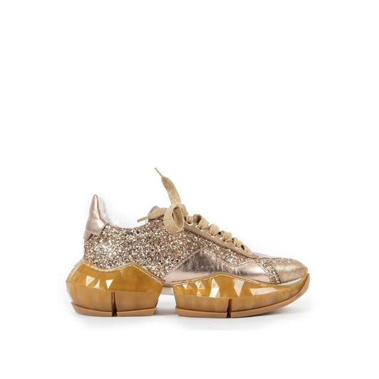 Jimmy Choo Sneakers mit Diamant-Glitzer
