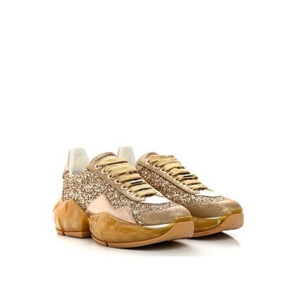 Jimmy Choo Sneakers mit Diamant-Glitzer