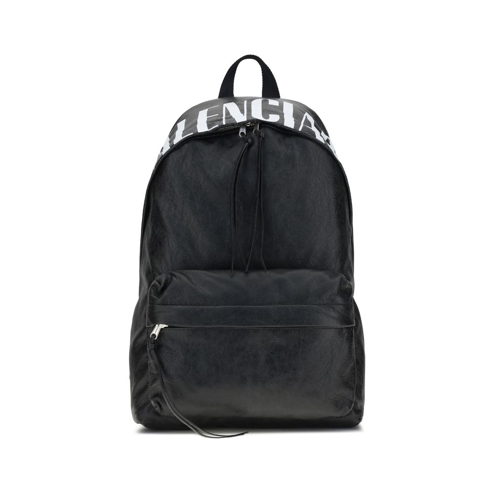 Sac à dos à effet froissé