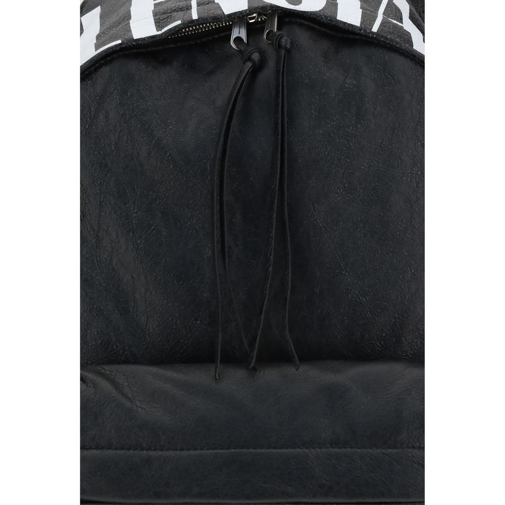 Sac à dos à effet froissé