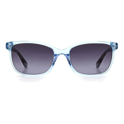Lunettes de soleil Kate Spade en acétate bleu