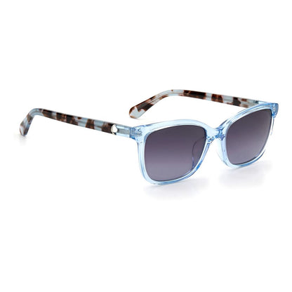 Lunettes de soleil Kate Spade en acétate bleu