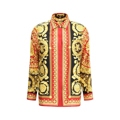 Versace Hemd aus reiner Seide