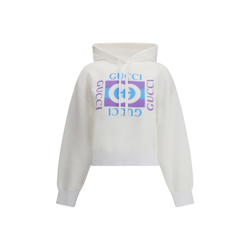 Sweat à capuche avec logo imprimé