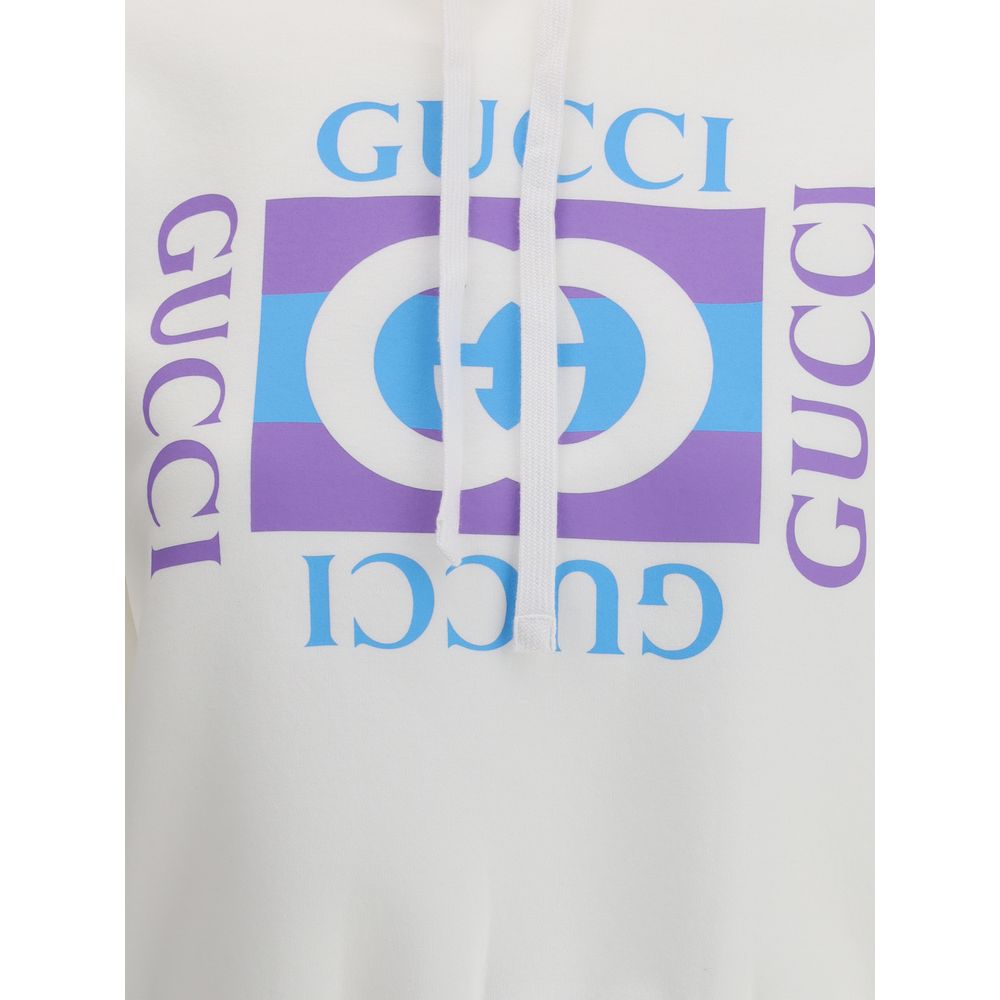 Sweat à capuche avec logo imprimé