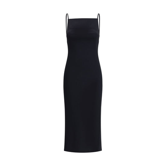 Givenchy Midikleid mit drapiertem Rücken