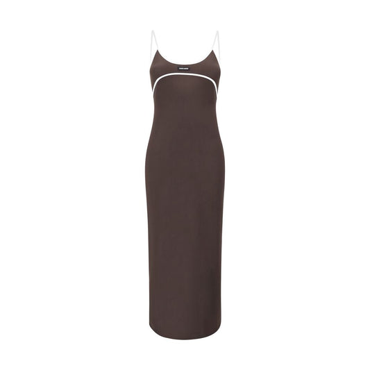 Miu Miu Midi-Ärmelloses Kleid