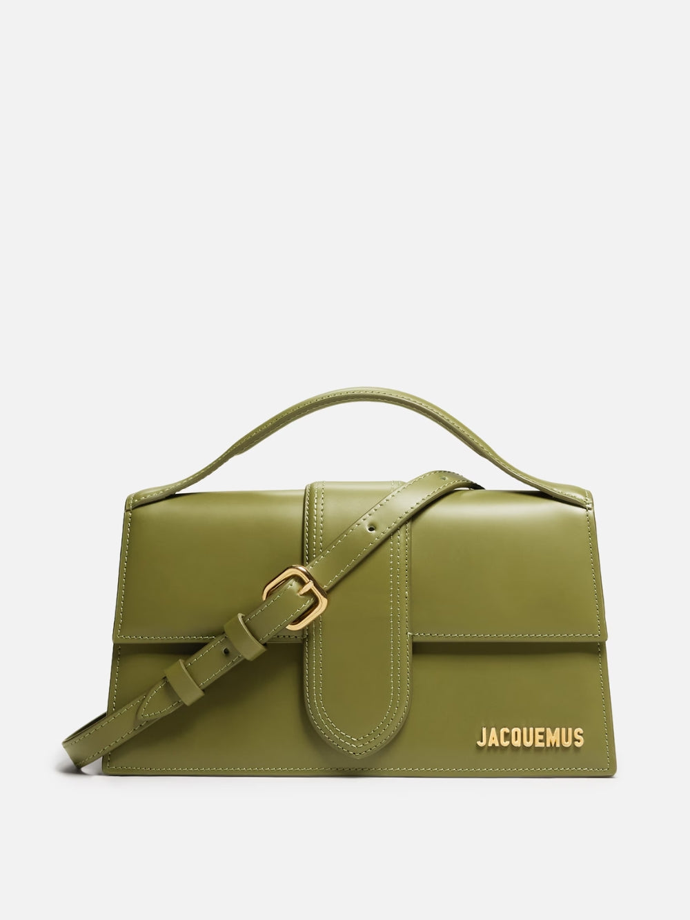 Sac Jacquemus Le Grand Bambino Kaki