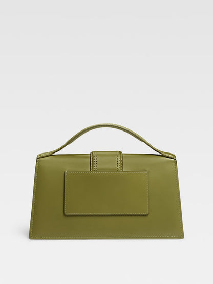 Sac Jacquemus Le Grand Bambino Kaki