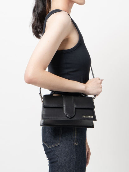 Jacquemus Le Grand Bambino Schwarze Tasche