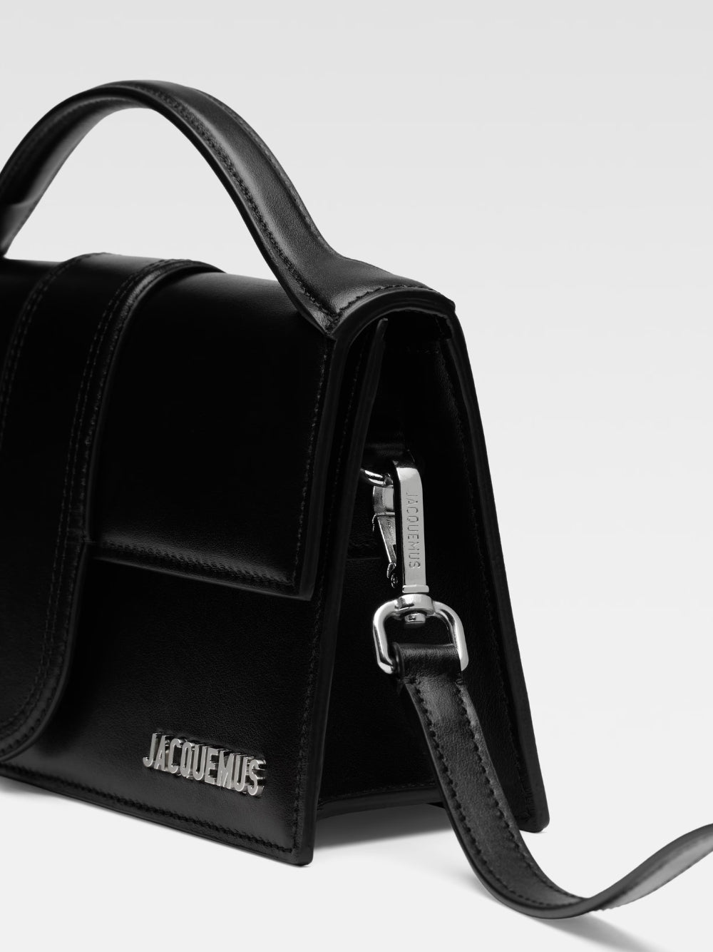 Jacquemus Le Grand Bambino Schwarze Tasche