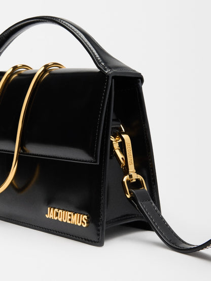 Jacquemus Le Grand Bambino Schwarze Tasche