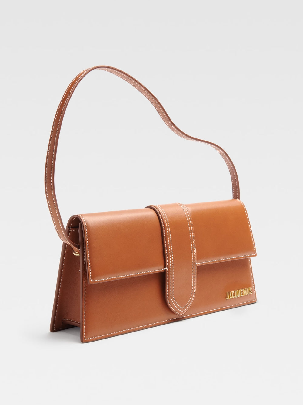 Sac long marron Le Bambino de Jacquemus