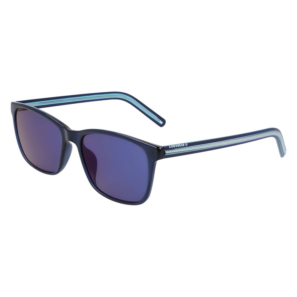 Lunettes de soleil Converse bleues injectées