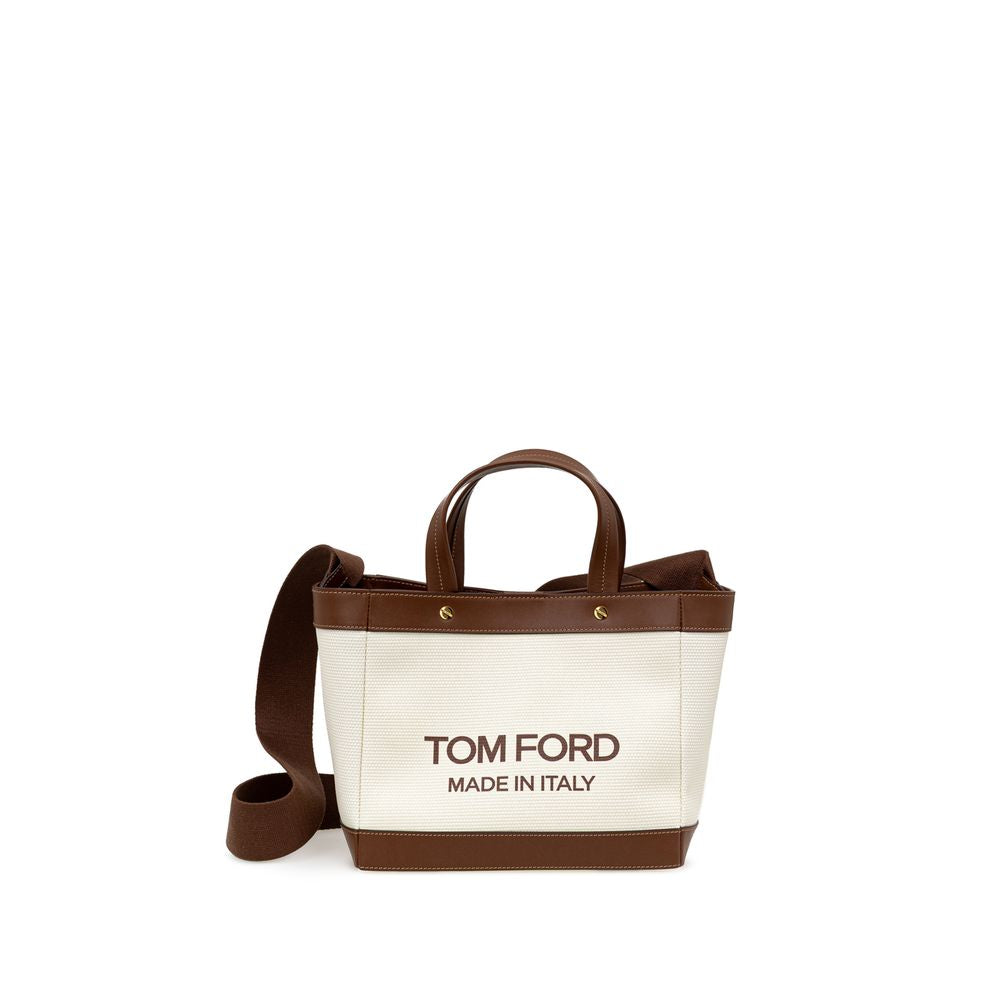 Sac fourre-tout en coton beige