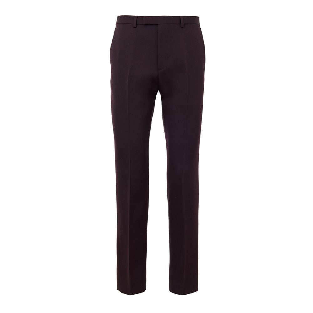 Jean en laine bordeaux Gucci Denim