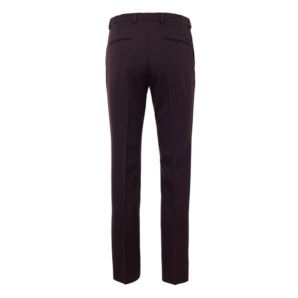 Jean en laine bordeaux Gucci Denim