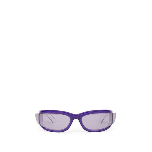 Bottega Veneta – Lila Acetat-Sonnenbrille