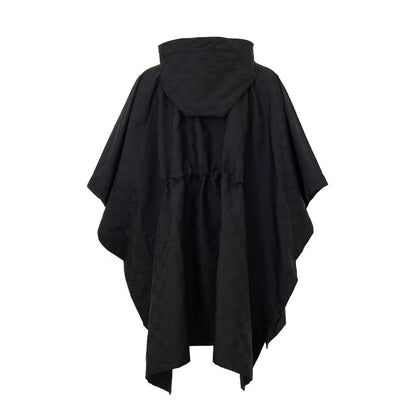 Gucci Schwarzer Polyester-Trenchcoat