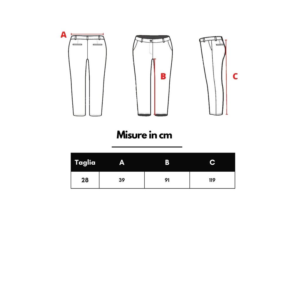 Jean en coton noir Gucci