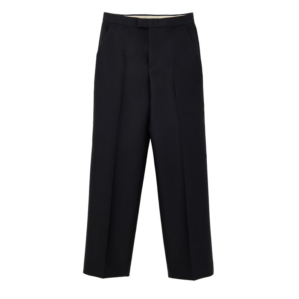 Jean en coton noir Gucci