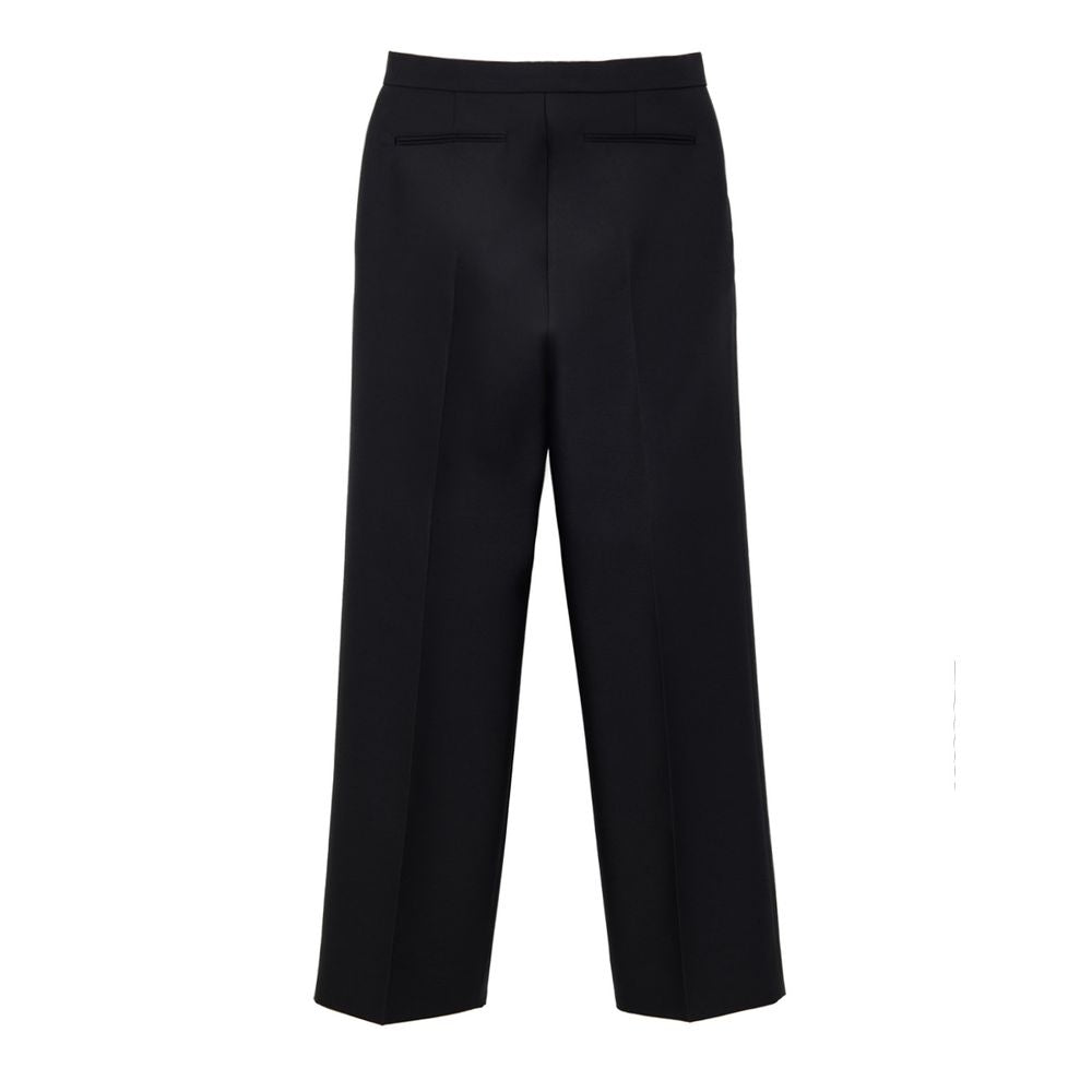 Jean en coton noir Gucci