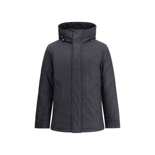 Veste en duvet de laine vierge