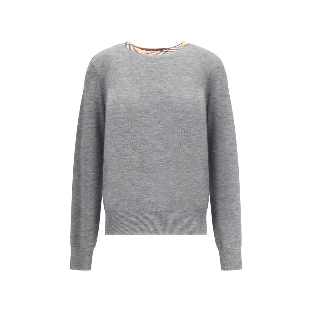 Col rond en tricot