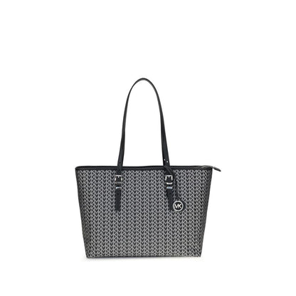 Große Einkaufstasche „Quinn“ aus Jacquard mit Logo von Michael Kors