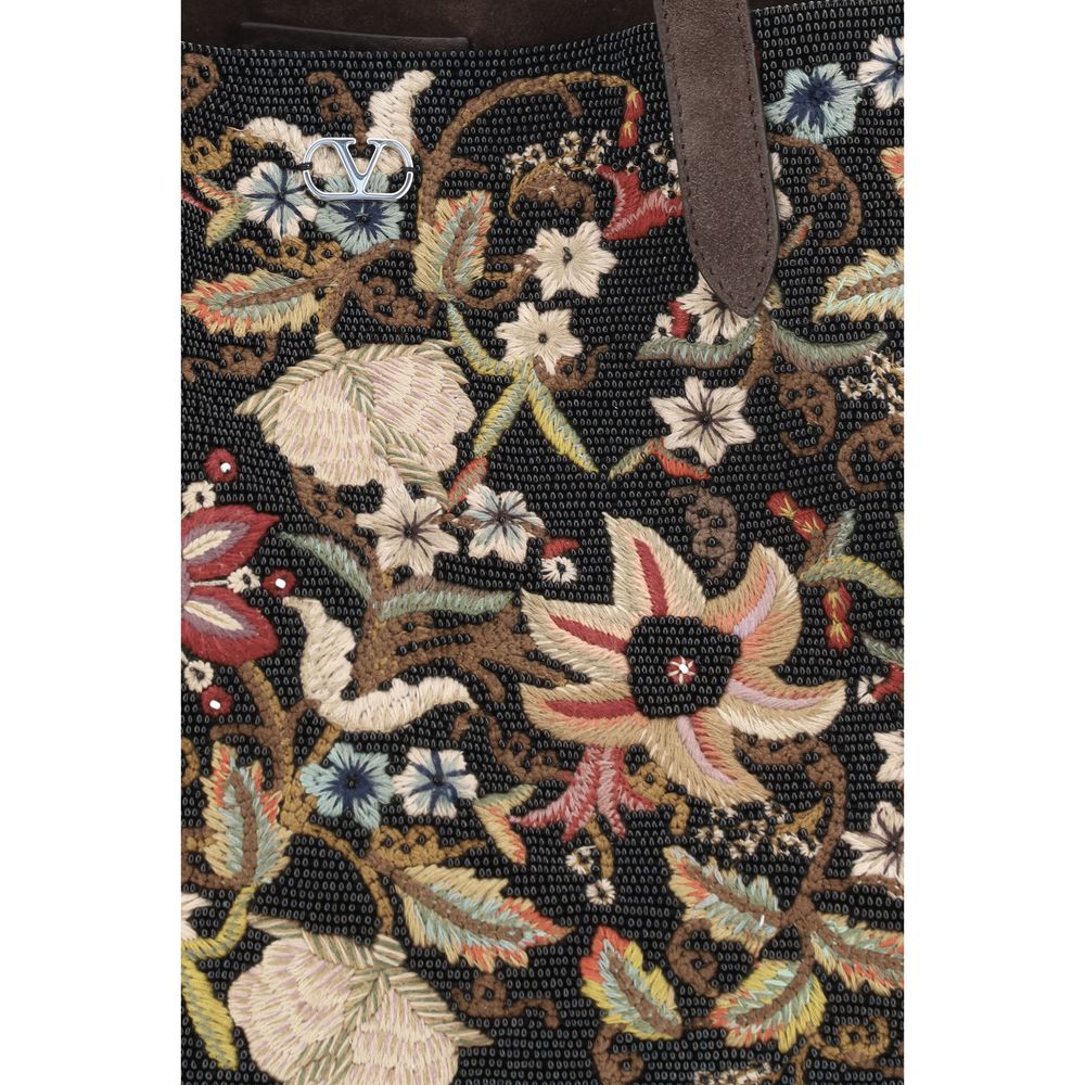 Valentino Garavani Nellcote Tote Bag mit Blumenstickerei
