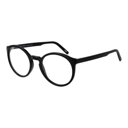Montures de lunettes de vue unicolores noires pour homme et femme de Andy Wolf