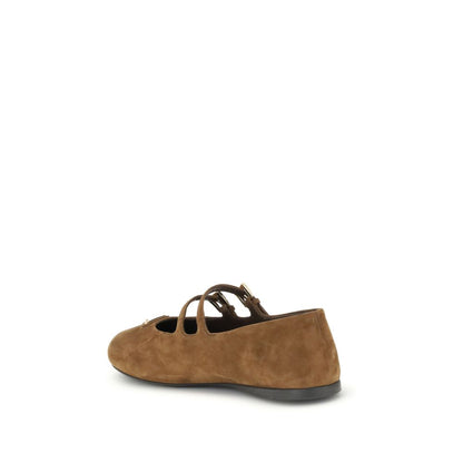 Prada Wildleder-Ballerinas
