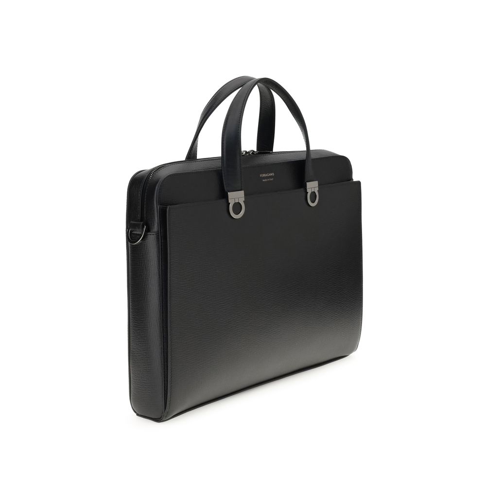 Sac à main d'affaires Ferragamo Gancini