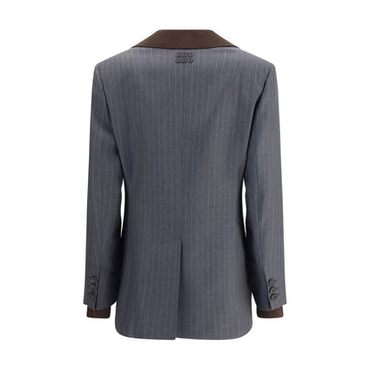 Miu Miu gestreifter Blazer