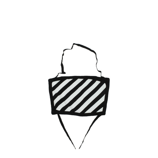 Off-White schwarze Baumwoll-Gesichtsmasken