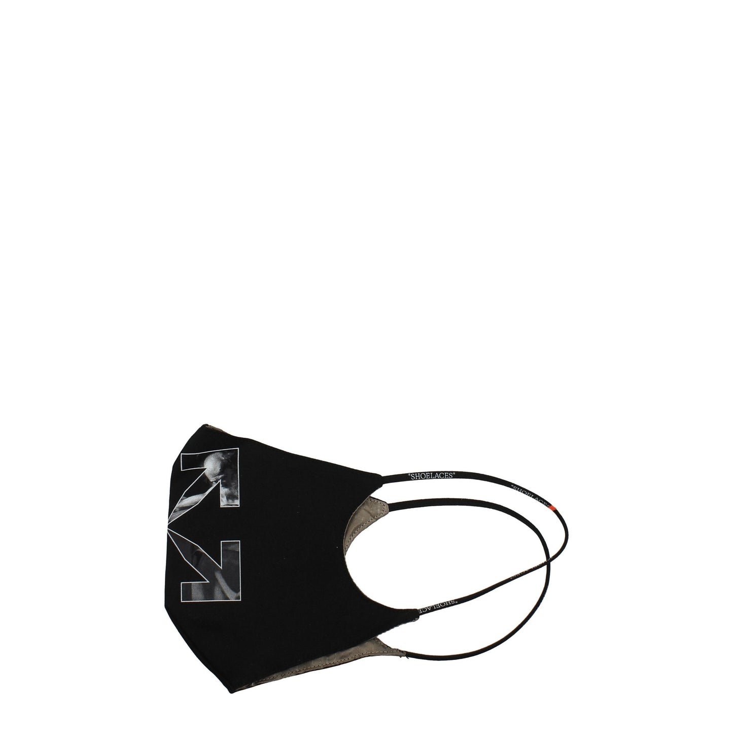 Off-White schwarze Baumwoll-Gesichtsmasken