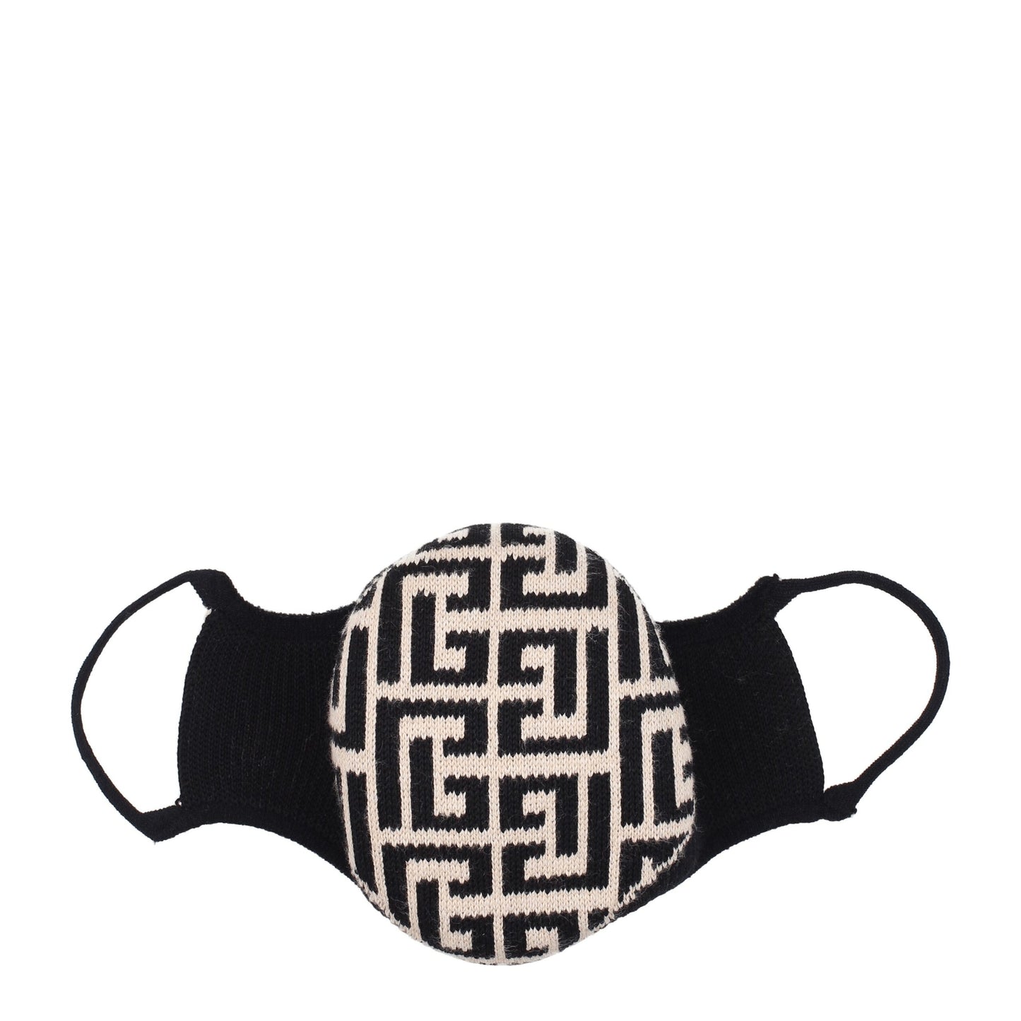 Balmain – Gesichtsmasken aus Baumwolle in Beige