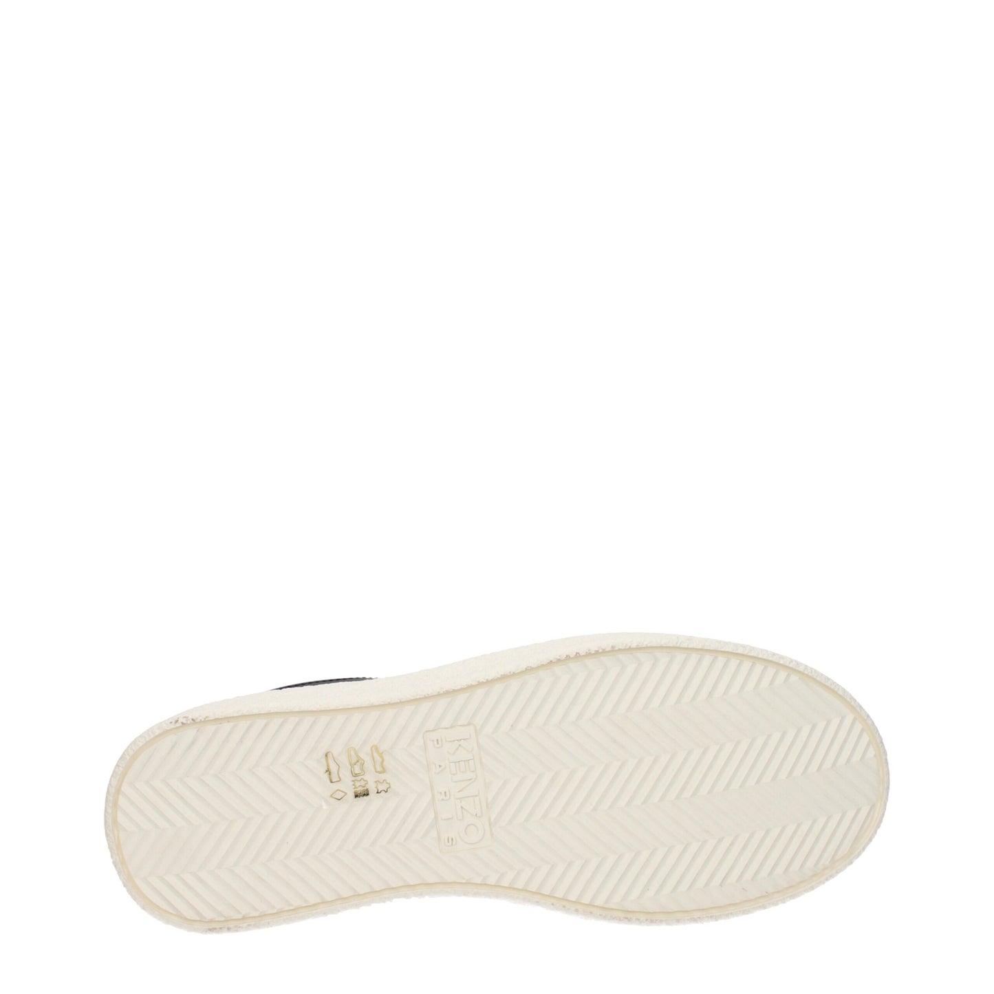 Kenzo Schwarze Leder Low-Tops