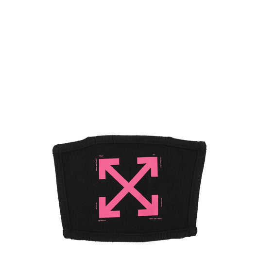 Off-White schwarze Baumwoll-Gesichtsmasken