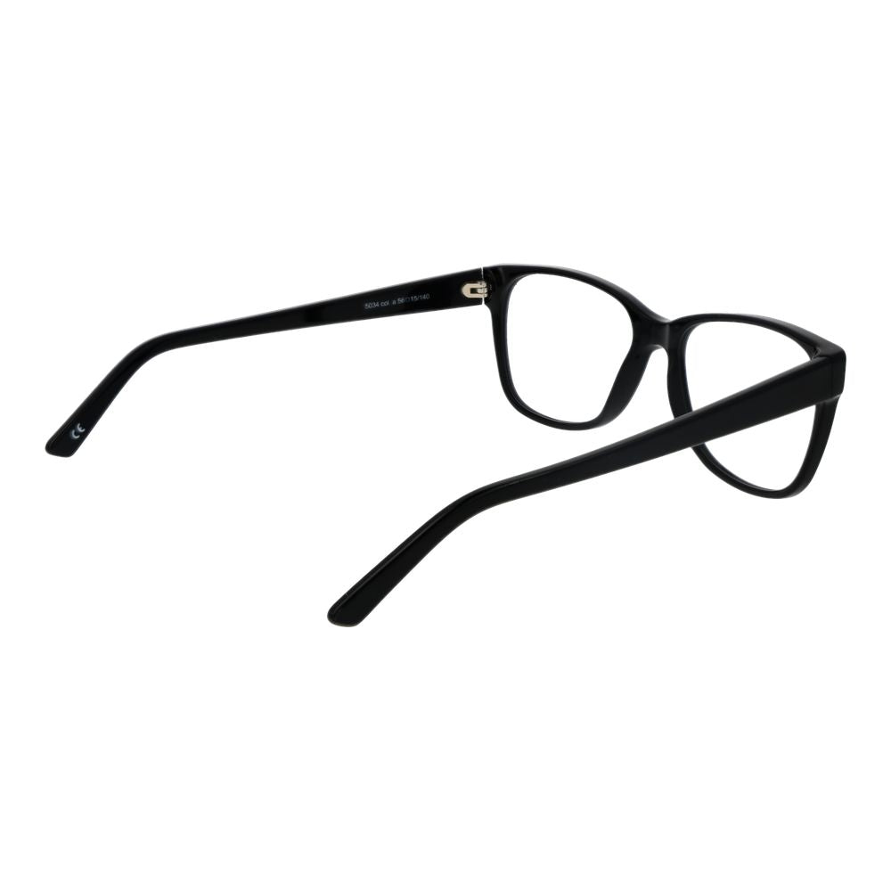 Montures de lunettes de vue unicolores noires pour homme et femme de Andy Wolf